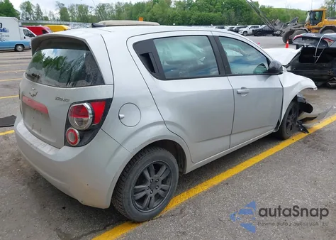 2012 Chevrolet Sonic 1Ls z USA, uszkodzony, nr VIN 1G1JB6SH6C4153749